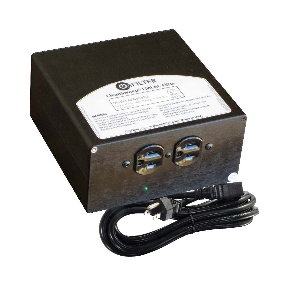 Products > CleanSweep® 20A Single Phase AC Power Line EMI Filter Dou