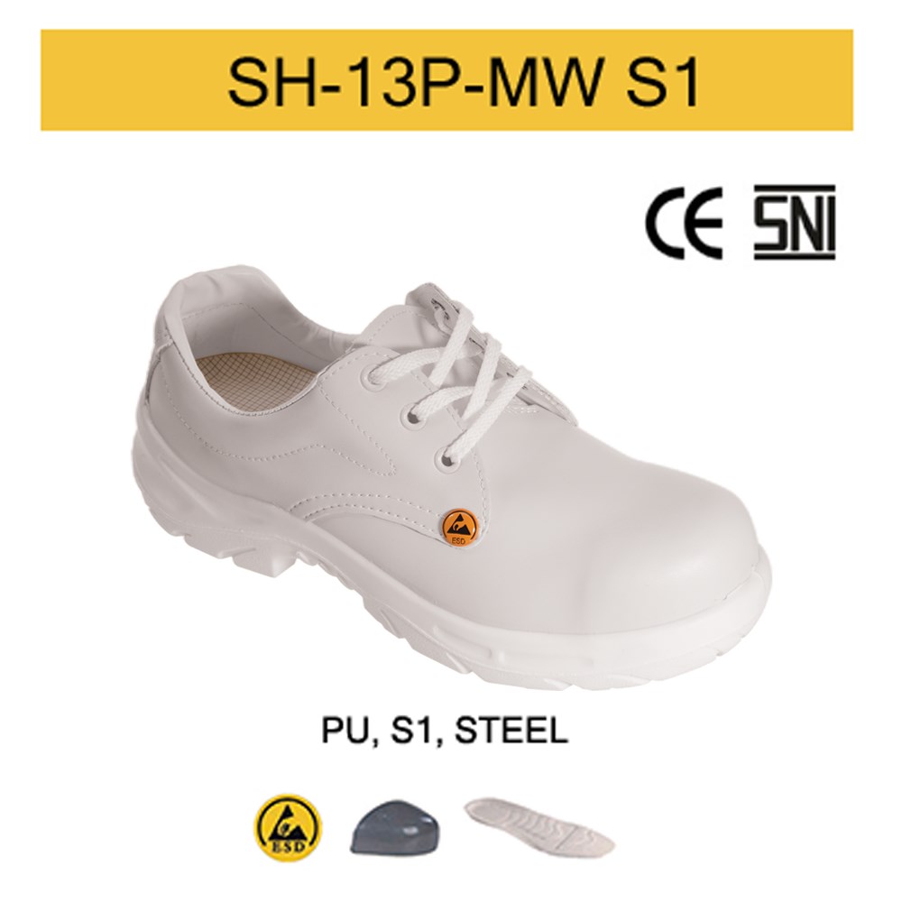 Products > Static Dissipative Safety Shoes (PU) S1 SRC Dou Yee