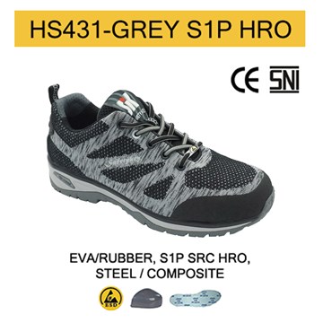 Static Dissipative Safety Shoes (EVA/RUBBER) - S1P SRC HRO