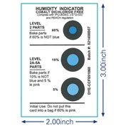 Humidity Indicator Card - Cobalt Dichloride Free HIC