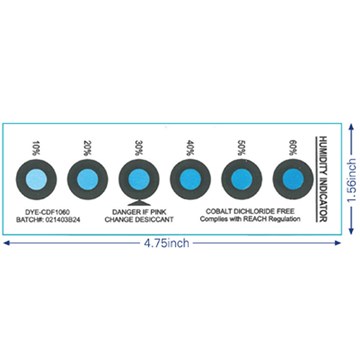 Humidity Indicator Card - Cobalt Dichloride Free HIC