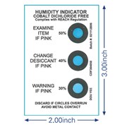 Humidity Indicator Card - Cobalt Dichloride Free HIC