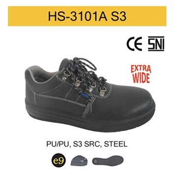 Static Dissipative Safety Shoes (PU/PU) - S3 SRC (EXTRA WIDE)