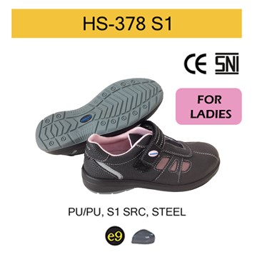 Static Dissipative Safety Shoes (PU/PU) - S1 SRC (for ladies)