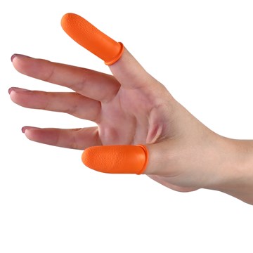 Orange Finger Cot